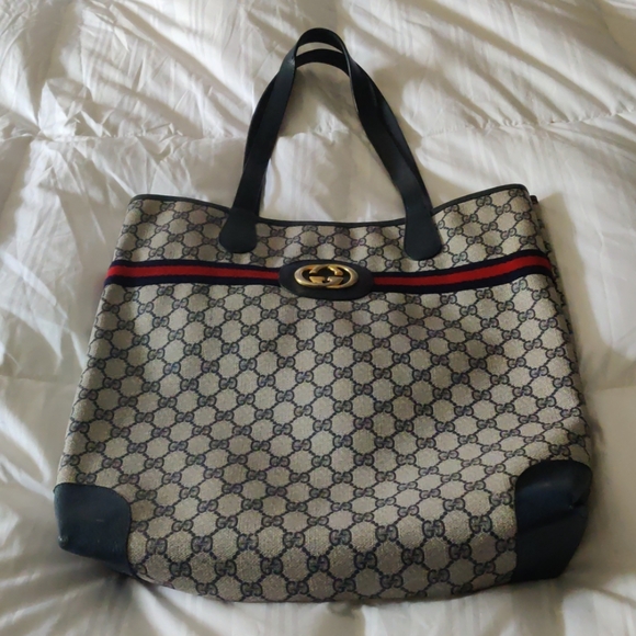 Gucci Handbags - Gucci vintage shopping tote